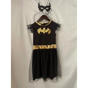 DC Girls Black/Gold Batman (Batgirl) 2-pc Halloween Costume